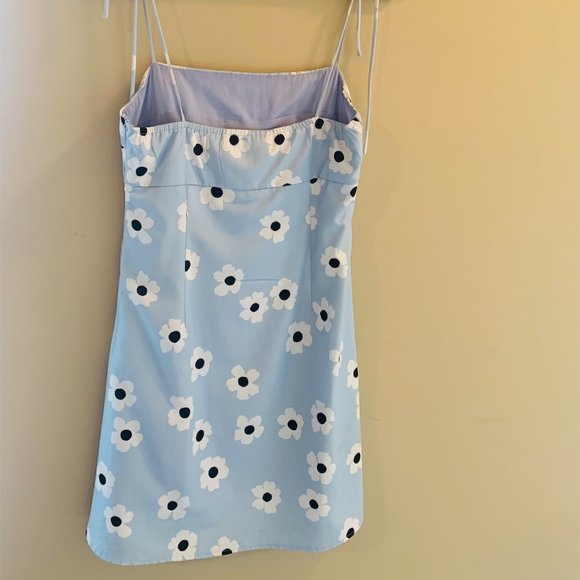 Princess Polly Dare Mini Dress Baby Blue - Picture 4 of 4